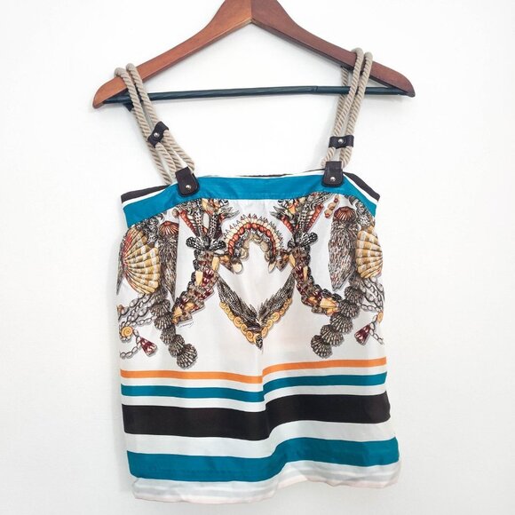 Gucci Nautical Silk Rope Tank Top 38 2 - Picture 1 of 11
